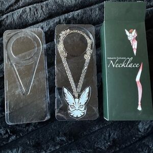 Akibento Exclusive Fox Mask Necklace